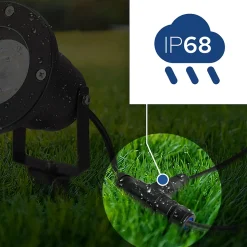 Connecteur de Câble Étanche, IP68, en T, 0,5-2,5 mm², 16 A, 250 V, 2 pcs