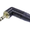 Connecteur Jack 3.5mm stéréo coudé NEUTRIK