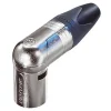 Connecteur XLR 3 points mâle coudé NEUTRIK
