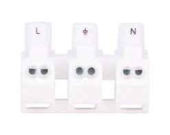 Connectique de luminaire / domino 3 pôles - Zenitech