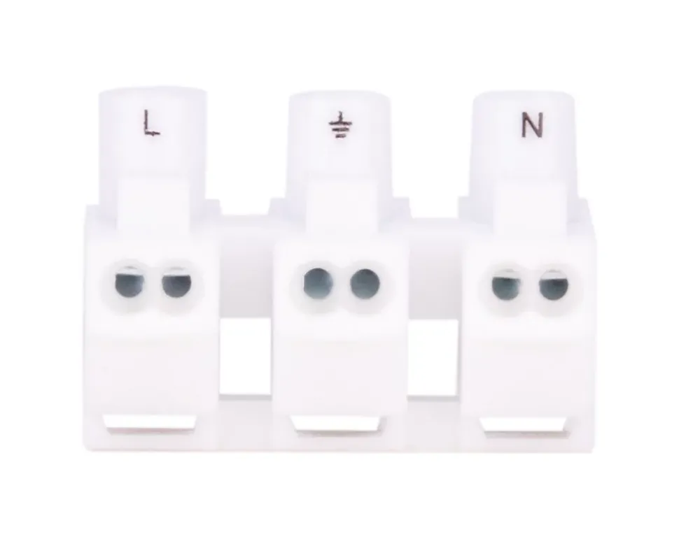 Connectique de luminaire / domino 3 pôles - Zenitech