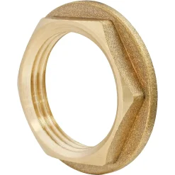 Contre-écrou à plateau laiton Femelle 20/27 (3/4"), lot de 2