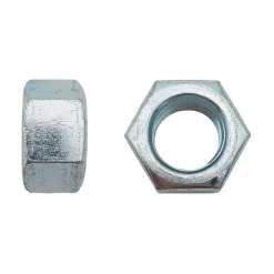 4 Coques de 25 Ecrous Hexagonaux HU M14 mm - 4032 - 8 - Zingué blanc - D-Work