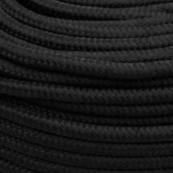 Corde de bateau Noir complet 10 mm 50 m Polypropylène