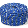Corde de bateau Polypropylène 8 mm 100 m Bleu
