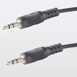 Cordon audio Jack 3.5 Mâle / Femelle noir Blyss Or, 3 m