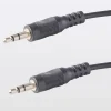 Cordon audio Jack 3.5 Mâle / Mâle noir Blyss Or, 1.5 m
