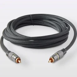 Cordon audio RCA Mâle / Mâle Blyss Or, 3 m