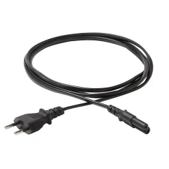 Cordon câble radio 2 m 575W noir Diall