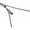 Cordon de mesure de sécurité 4 mm banane mâle - 1000 V, 10 A, accessoire de mesure électricien, garantie 3 ans.