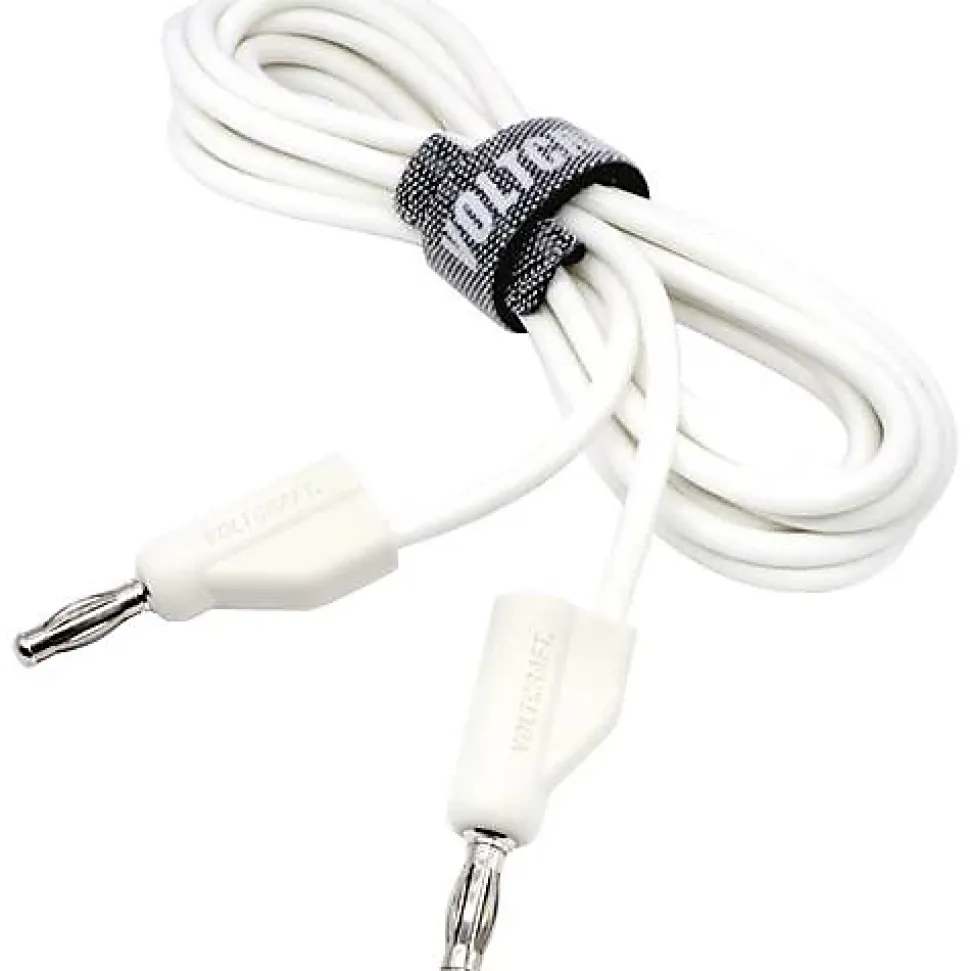 Cordon de mesure ultra-flexible 4 mm banane mâle - 10 A, accessoire de mesure pour électricien, garantie 3 ans.
