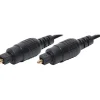 Cordon fibre optique mâle/mâle Erard 3 m
