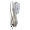 Cordon + interrupteur luminaire 1,5m - Blanc - Zenitech