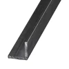 Cornière acier verni 40 x 40 mm, 1 m