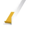 Cornière adhésive PVC blanc 30 x 30 mm, 2,5 m