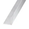 Cornière aluminium anodisé 10 x 10 x 1 mm, 2,50 m
