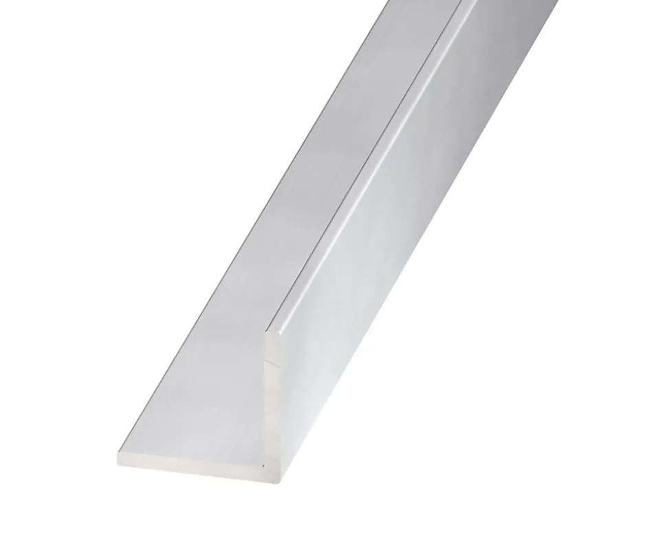 Cornière aluminium anodisé 40 x 40 x 1,50 mm, 2,50 m