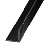 Cornière aluminium brossé noir 10 x 10 mm, 2,5 m