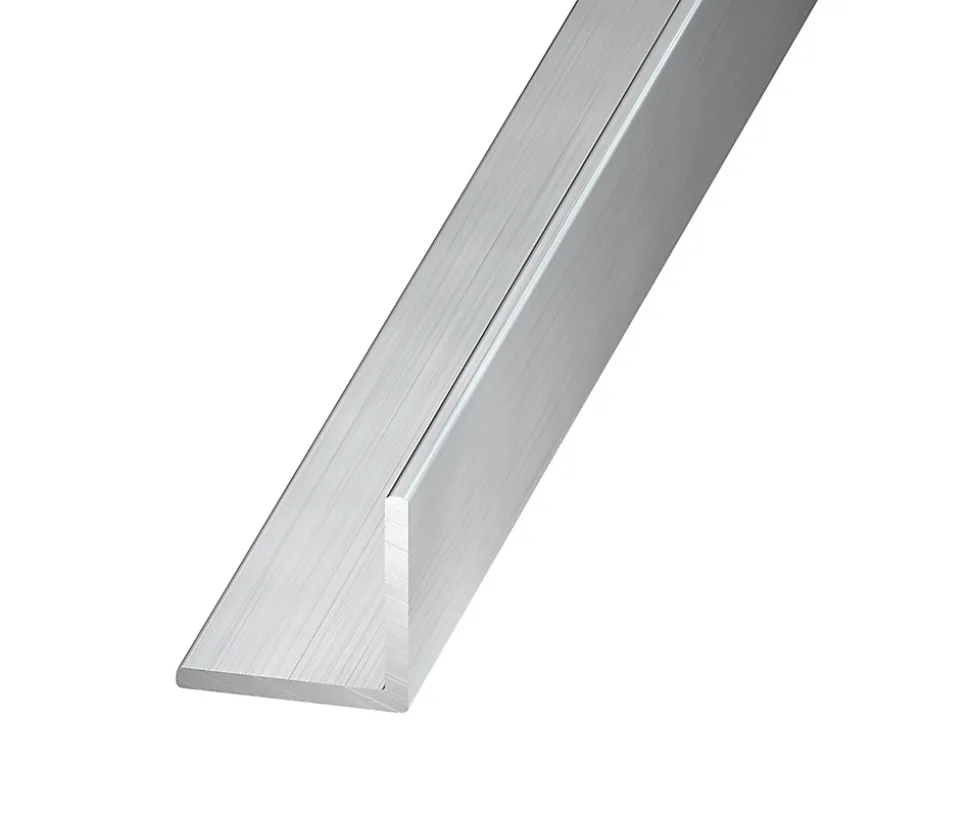 Cornière aluminium brut 30 x 30 mm, 2,50 m