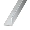 Cornière aluminium brut 50 x 50 x 2 mm, 2,50 m