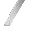 Cornière aluminium brut 15 x10 x 1 mm, 2,50 m