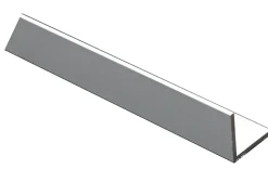 Cornière égale alu anodisé incolore 30 x 30 mm, 1 m