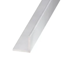 Cornière égale alu anodisé incolore 30 x 30 mm, 1 m