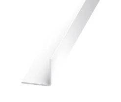 Cornière égale PVC blanc 20 x 20 mm. Longueur 2 m