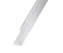 Cornière inégale alu anodisé incolore 30 x 20 mm, 2 m