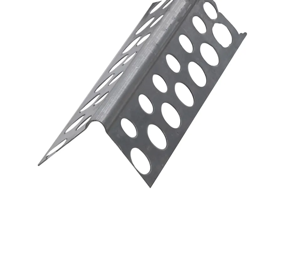 Cornière plâtrière acier galva 25 x 25 mm, 2 m