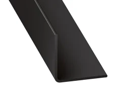 Cornière PVC anthracite 20 x 20mm, L. 2,6 m CQFD