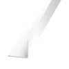 Cornière PVC blanc 60 x 60 mm, 2,5 m