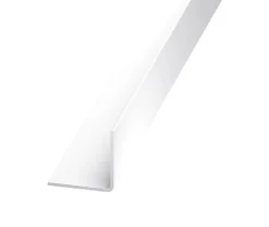 Cornière PVC blanc 35 x 35 mm, 2,5 m