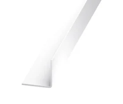 Cornière PVC blanc 30 x 30 mm, 2,5 m
