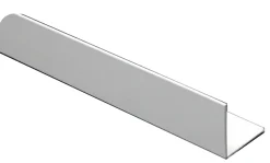 Cornière PVC blanc 10 x 10 mm, 1 m Polychlorure de vinyle (PVC)