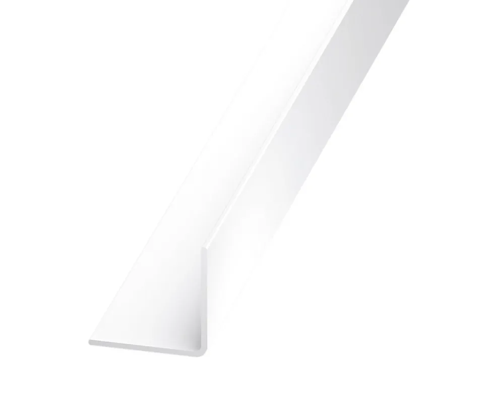 Cornière PVC laqué blanc 20 x 20 mm, 2 m