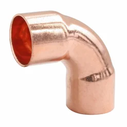 Coude grand rayon à souder embouts femelles angle 90° pour tube cuivre Ø28