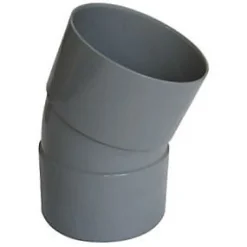 Coude pvc femelle femelle 20° ø100 mm Fitt