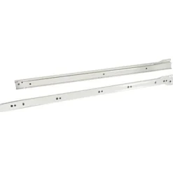 Coulisse galets Diall blanc L.550 x ép.1 mm