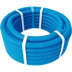 Couronne PER prégainé bleu Ø12 longueur 50 mètres