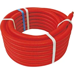 Couronne PER prégainée ⌀16mm 50m Somatherm Rouge