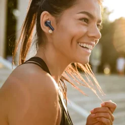 Écouteurs Bluetooth réduction bruit ANC -45dB, ENC -40dB et boitier de charge
