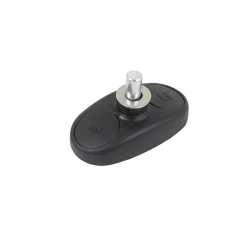 Crapaudine à visser pour portail Ø12mm Afbat noir
