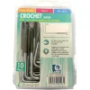 10 crochets galva Ø6 mm pour tube de 40x40 mm