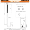 Crosse ancrage M18X357 Filetée sur 150 +2 Ecrou +2 Rondelle Acier zingué - 100 pièces