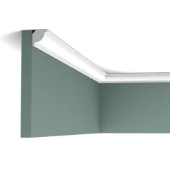 CX132 Corniche plafond Orac Decor - 2x2x200cm (h x p x L) - moulure décorative polymère A l'unité