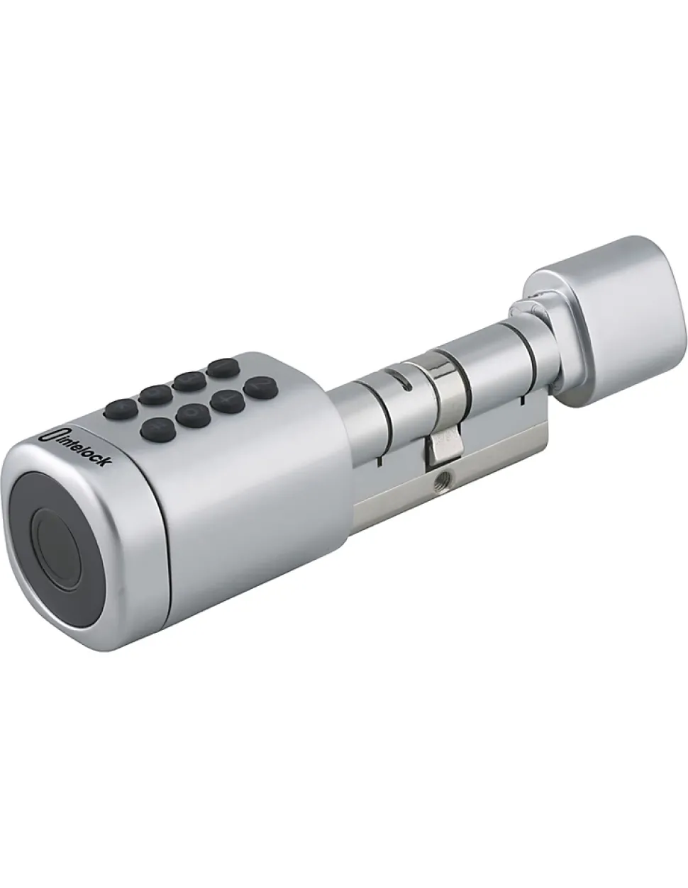 Cylindre connecté Intelock STUDY, taille ajustable, argent - INTELOCK