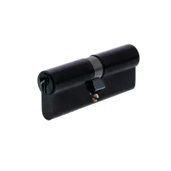 Cylindre de Serrure 40X40 mm finition PVD noir Vachette V5 3 clés