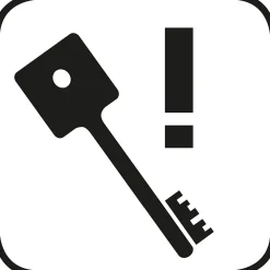 Cylindre électronique Burg Wächer secuEntry Easy 7601 PIN et clavier
