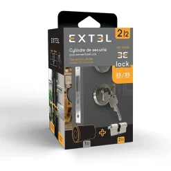 Cylindre 35/35 pour serrure connectée Extel Lock - Extel - 720108